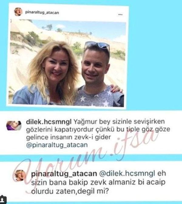 Pınar Altuğa takipçisinden şoke eden yorum