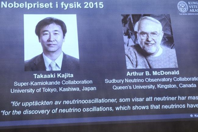 Nobel Fizik Ödülü, parçacık araştırmacılarına...