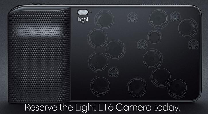 Tek fotoğraf makinesinde 16 kamera: Light L16