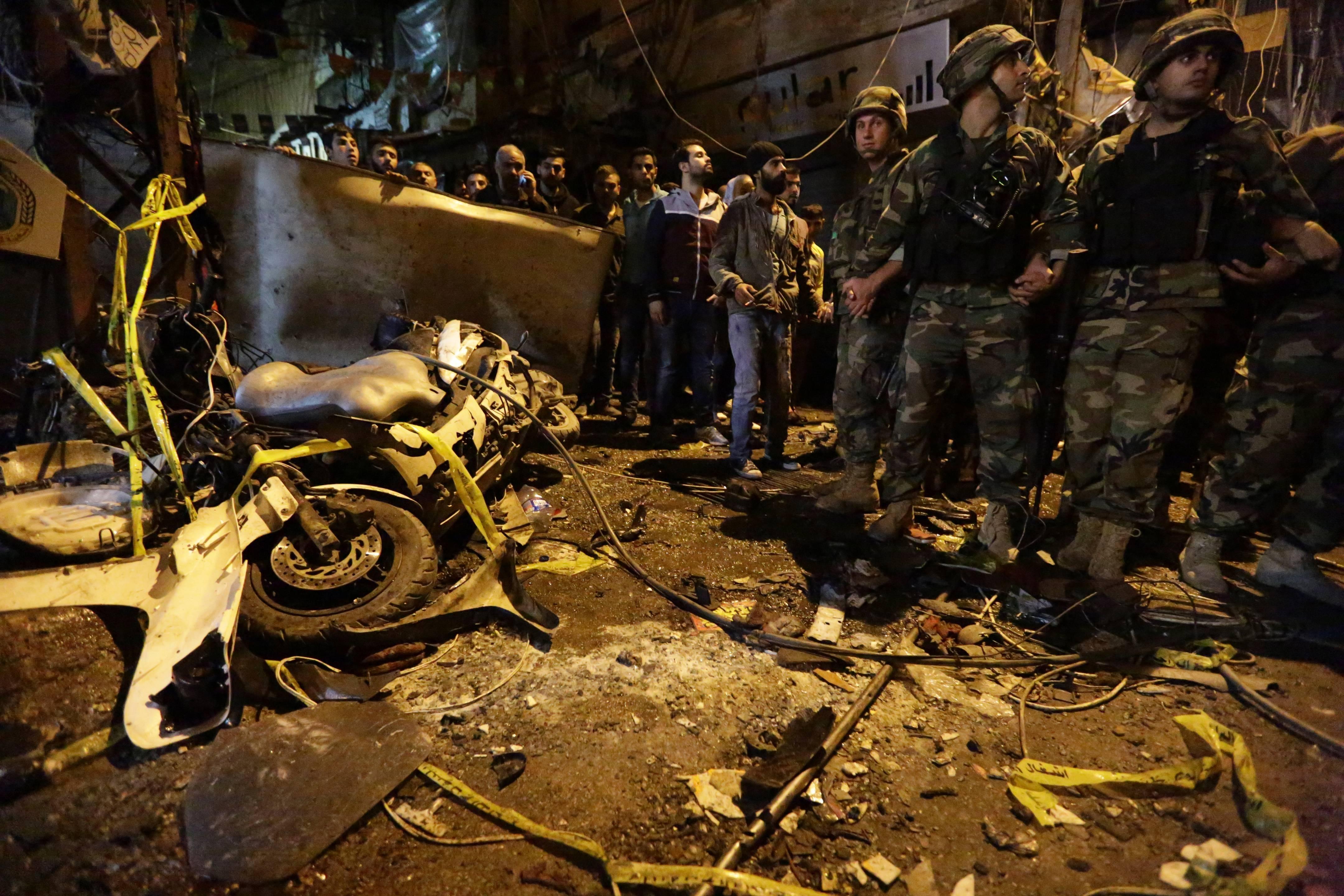Beyrutta çifte intihar saldırısı