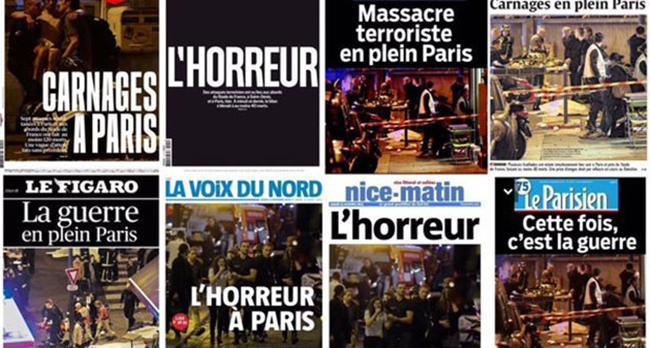 Fransa basını katliamı böyle gördü