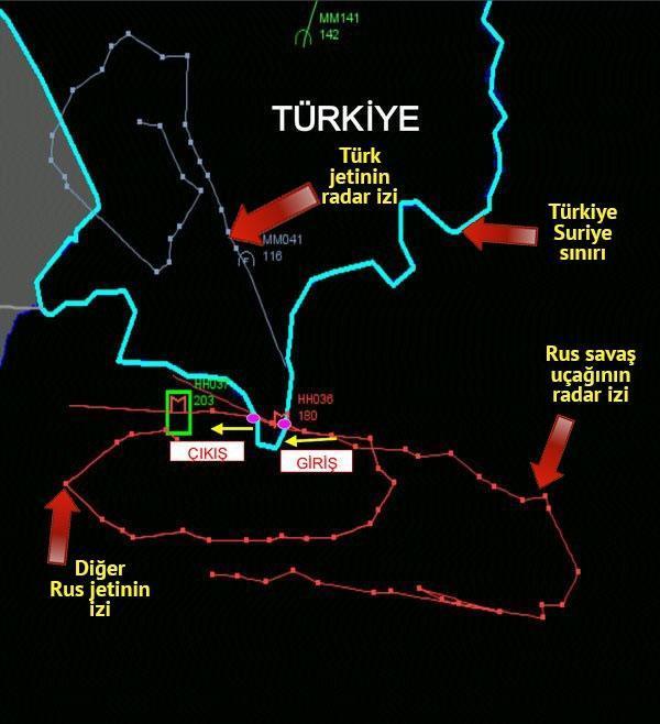 Türk jetleri Suriye sınırında uçak düşürdü
