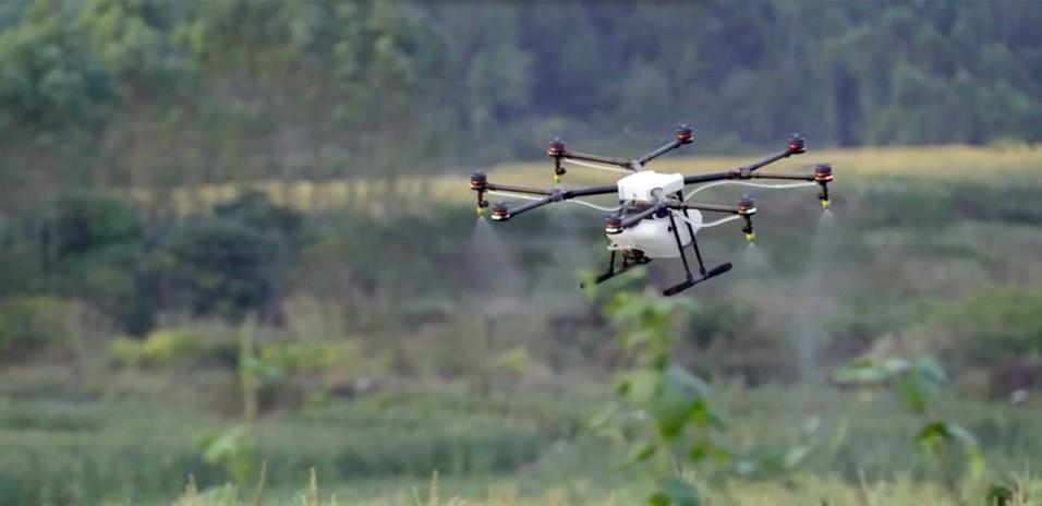 Tarımsal verimlilik için drone: DJI MG-1