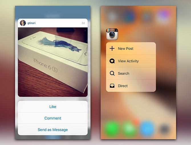 Instagrama 3D Touch desteği Android için geldi