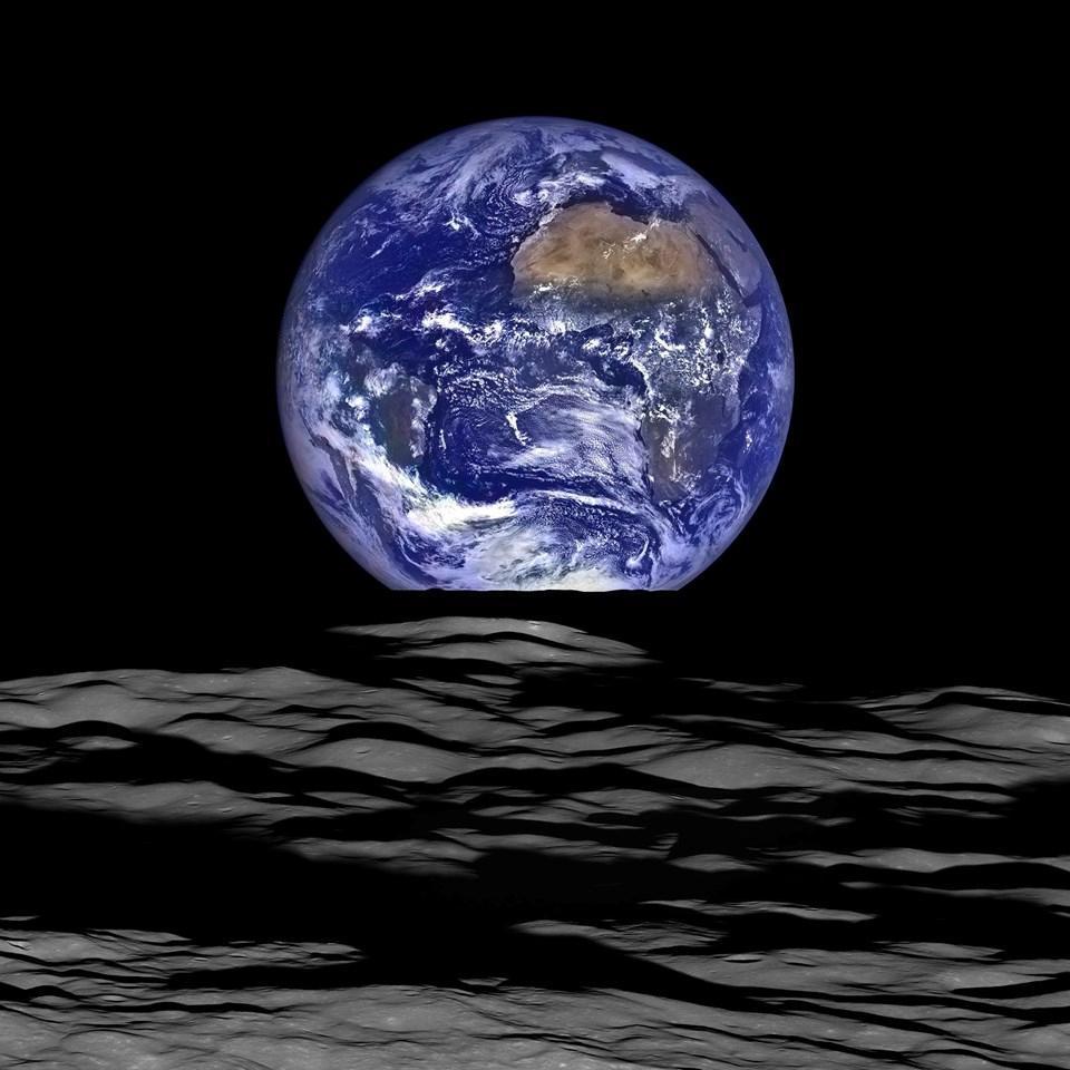 Aydan çekilen Dünyanın en net görüntüsü