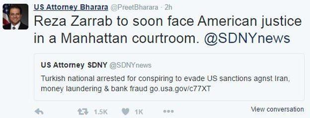 Rıza Sarrafı tutuklatan ABDli savcı Preet Bharara kim