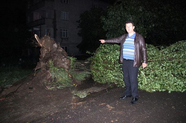 Fırtına Zonguldakı yerle bir etti