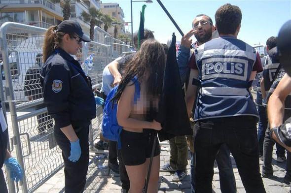 İzmirdeki çıplak 1 Mayıs eylemiyle ilgili ilk açıklama