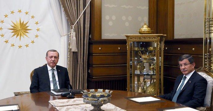 Erdoğan ve Davutoğlu görüştü