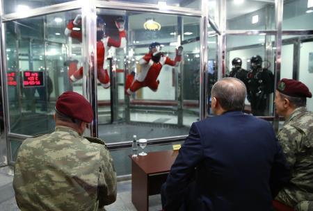 Erdoğandan Özel Kuvvetler Komutanlığına ziyaret