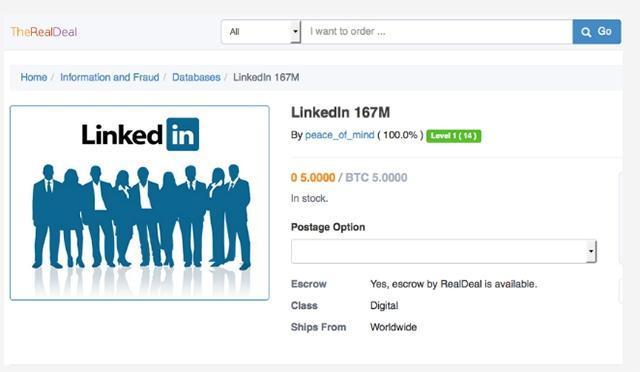 167 Milyon Kişinin LinkedIn Kayıtları Satılıyor