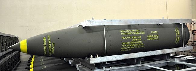 Türkiyenin ilk beton delici bombası Kandilin kabusu oldu
