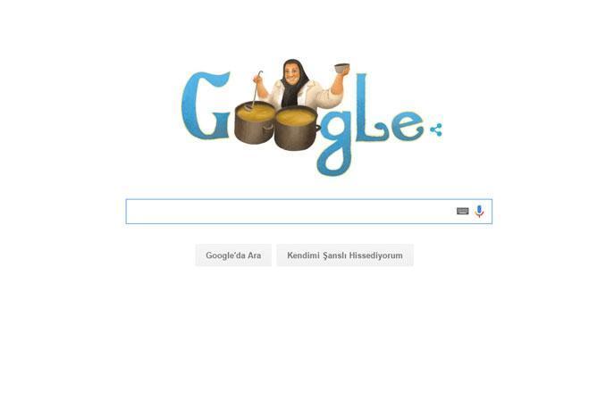 Googledan Adile Naşit için doodle