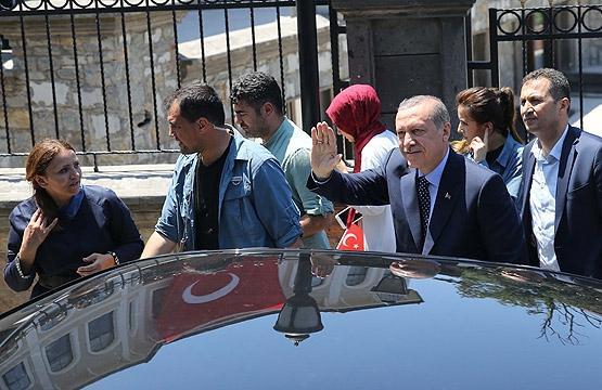 Cumhurbaşkanı Erdoğan Kısıklıdaki konutuna geçti