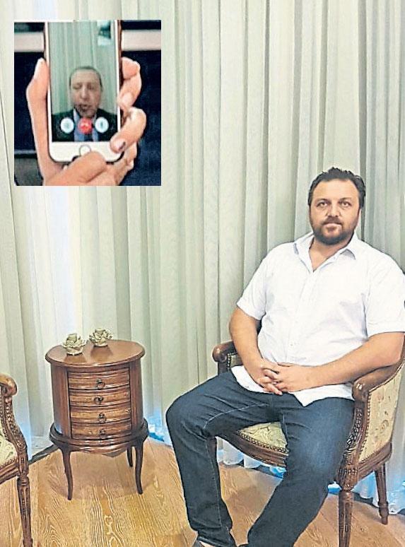 Erdoğanın Facetime ile konuşma yaptığı o oda