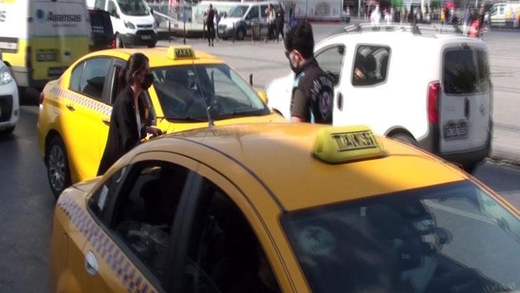 Taksimde yine taksici krizi Bu kez ‘çok uzak’ deyip almadılar…