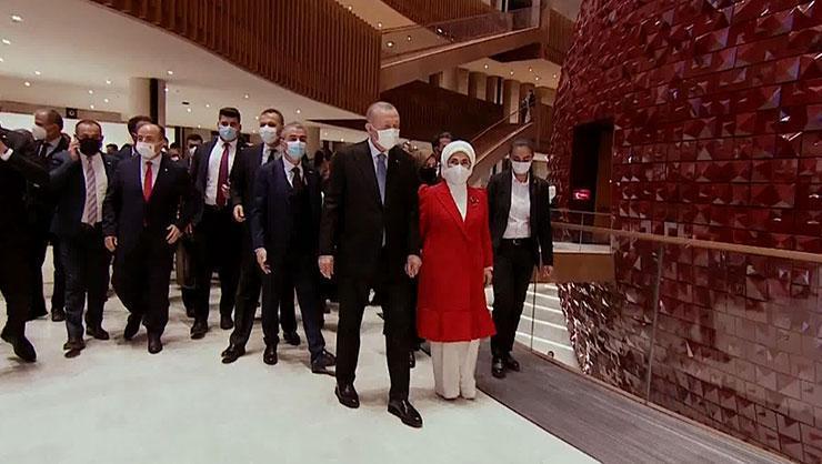Cumhurbaşkanı Erdoğan AKM’nin açılışını gerçekleştirdi