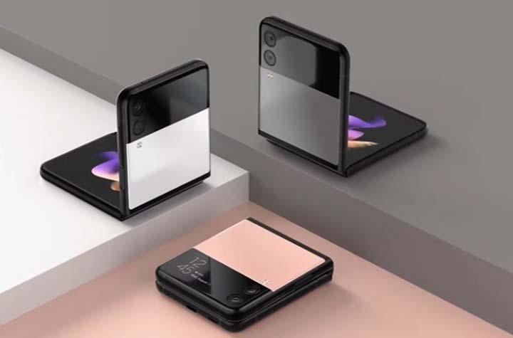 Samsung katlanabilir kapaklı telefonu Galaxy Z Flip 3’ü kullanıcılara sundu