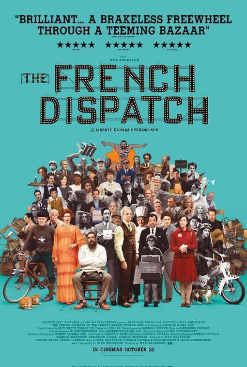 ‘French Dispatch’: Wes Anderson evreninde deneysel bir artistik patinaj
