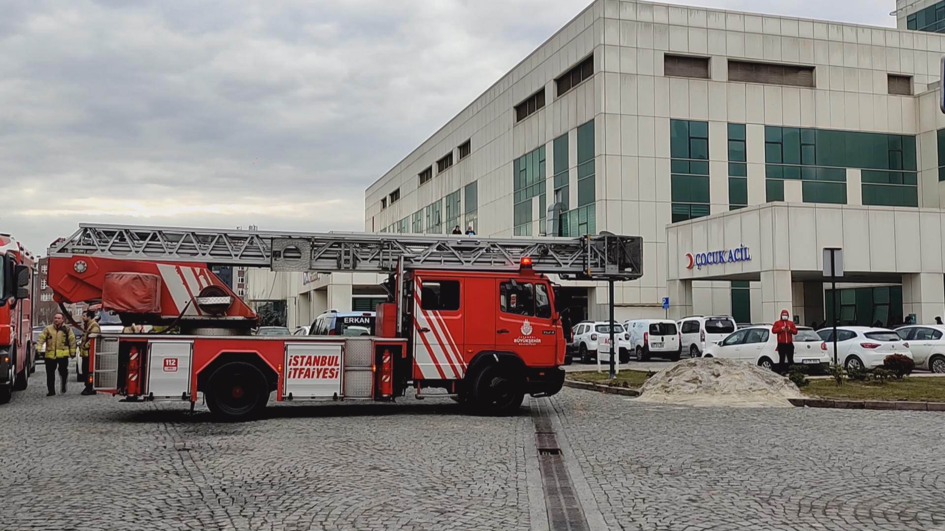 Sultangazi Haseki Eğitim ve Araştırma Hastanesinde yangın