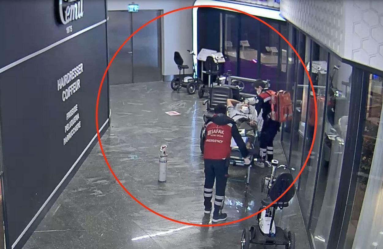 İstanbul Havalimanında şok Aniden bayılınca ortaya çıktı