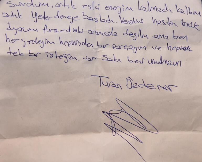 Turan Özdemir son filmini göremedi