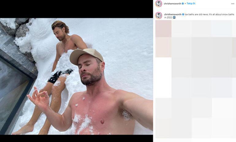 Chris Hemsworthten kar banyosu