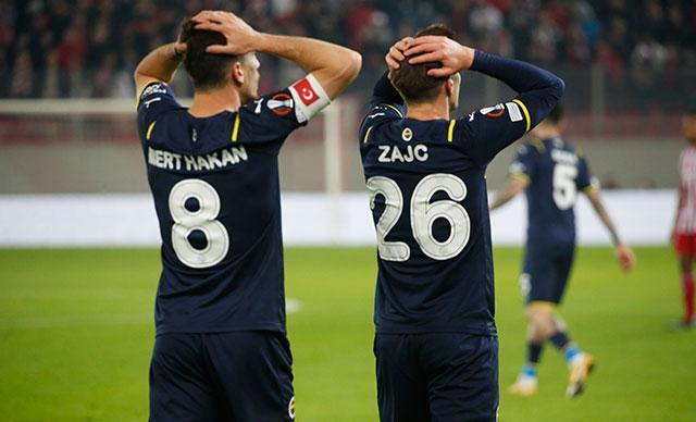 Olympiakos 1 -  Fenerbahçe 0  Maç özeti ve sonucu