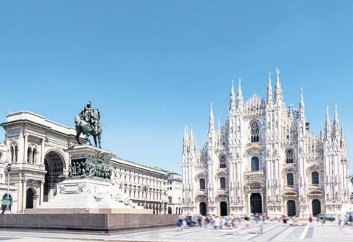 Avrupanın en şık şehri: Milano