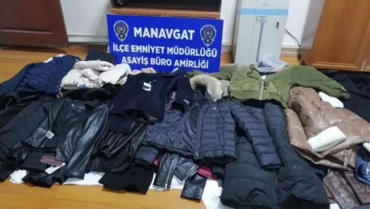 Antalyanın mont hırsızları tutuklandı