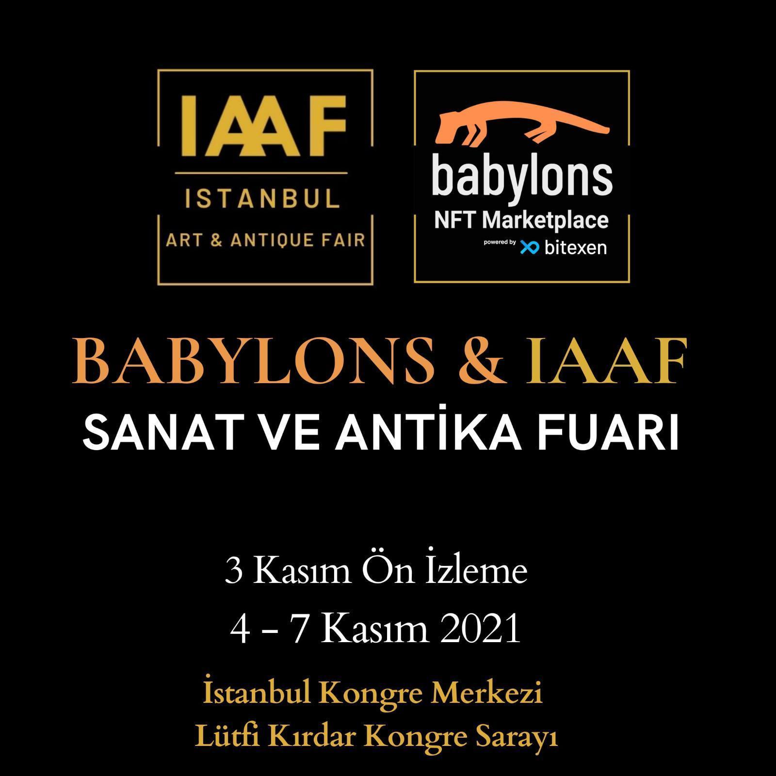 Babylons & IAAF Sanat ve Antika Fuarı 2. Kez İstanbul’da