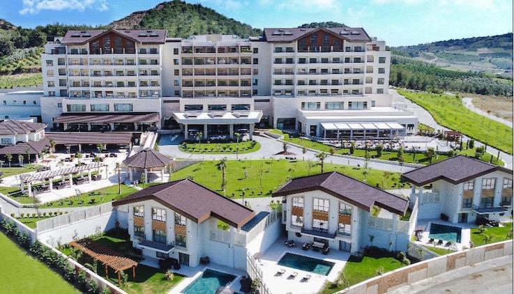 Mersindeki 5 yıldızlı BN Hotel Thermal & Spanın açılışını Cumhurbaşkanı Erdoğan yaptı