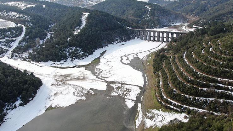 Karlar eridi barajlarda doluluk oranı yükseldi İstanbul barajlarında son durum...