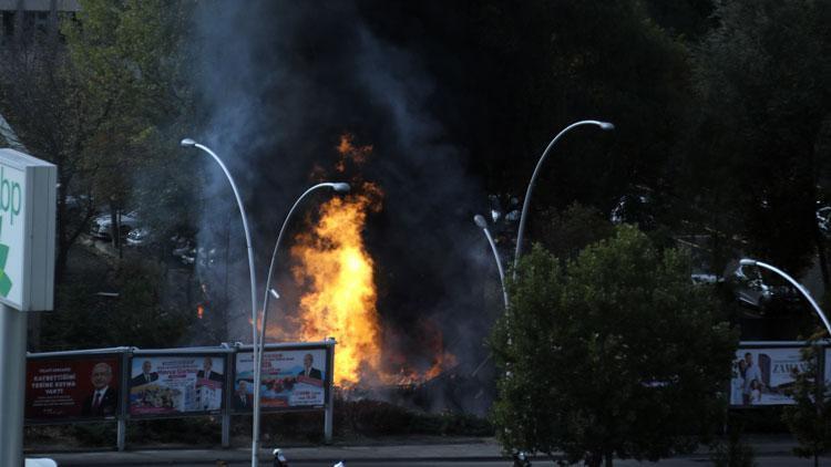 Son dakika… Ankara’daki MTA Yerleşkesinde patlama