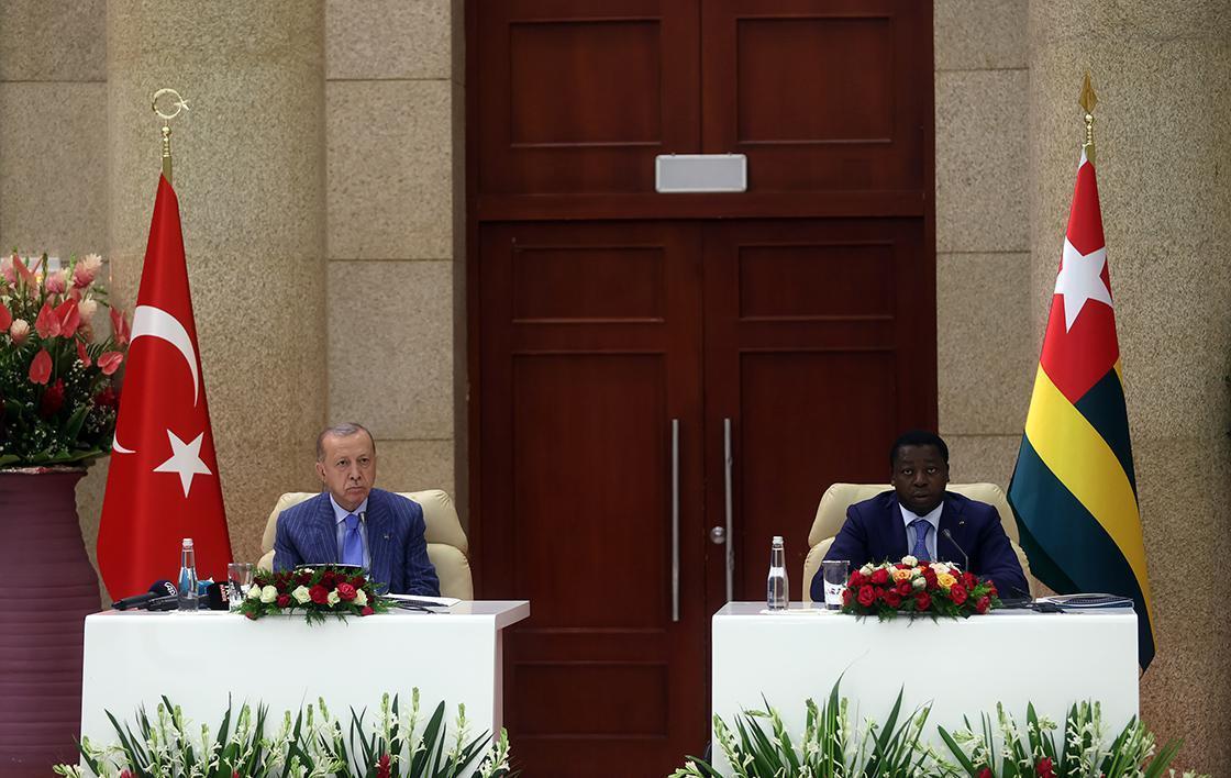 Cumhurbaşkanı Erdoğan: Togonun FETÖ ile mücadelemiz bağlamında verdiği destek takdire şayandır