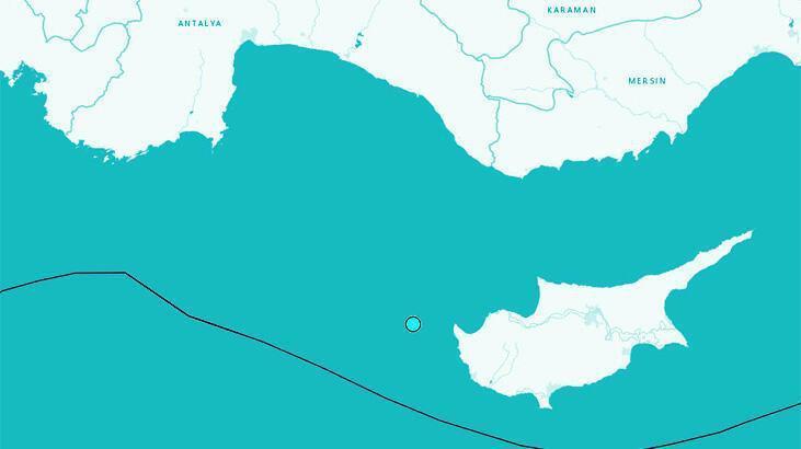 Son dakika: Akdenizde Antalya açıklarında deprem Şiddetli sallandı