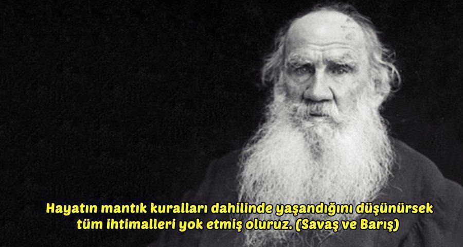 Tolstoy sözleri: Aşk, mutluluk, Diriliş, İtiraf, Savaş ve Barış sözleri