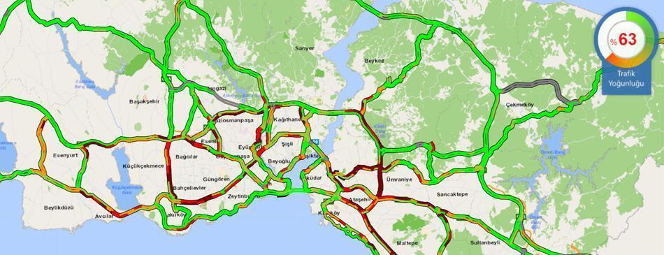 İstanbulda yağmur başladı Trafik yoğun Meteoroloji Danışmanı uyardı