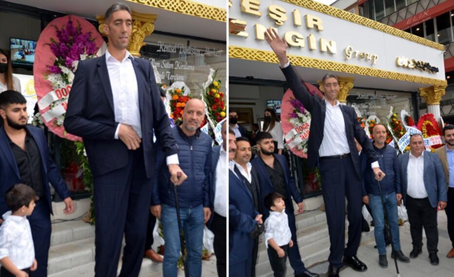 Dünyanın en uzun boylu kadını da bir Türk
