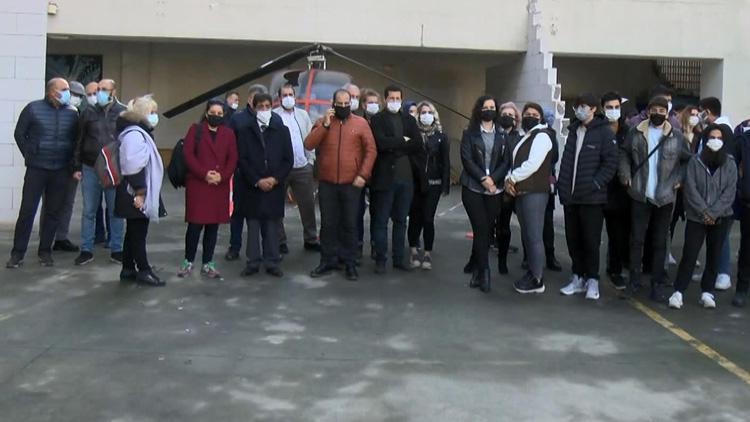İstanbulda özel sivil havacılık lisesi şoku Alacaklılar okulu bastı...
