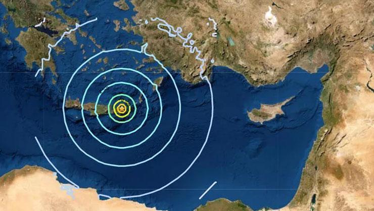 Son dakika deprem Yunanistandaki depremi Antalya, Muğla ve İzmir de hissetti Türkiye için tehlike var mı