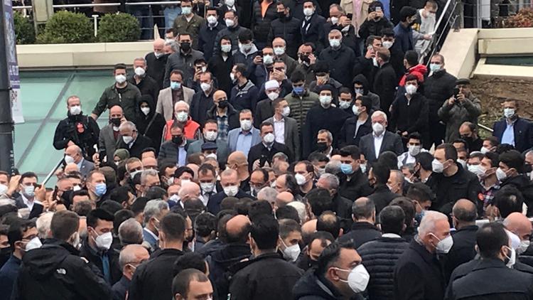 Cumhurbaşkanı Erdoğan, Hacı Ahmet Gürün cenazesine katıldı