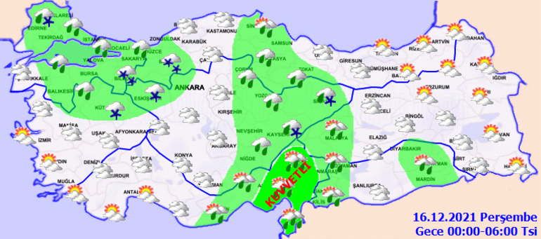 Kar Marmaraya geldi Meteorolojinin yeni hava durumu raporu: İstanbul...