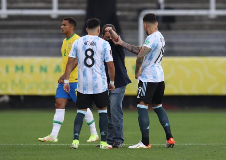 Son dakika: Brezilya Arjantin maçında olaylar Askıya alındı