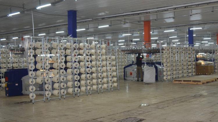 160 milyon liralık tekstil entegre tesisi kuruldu 600 kişiye iş imkanı...