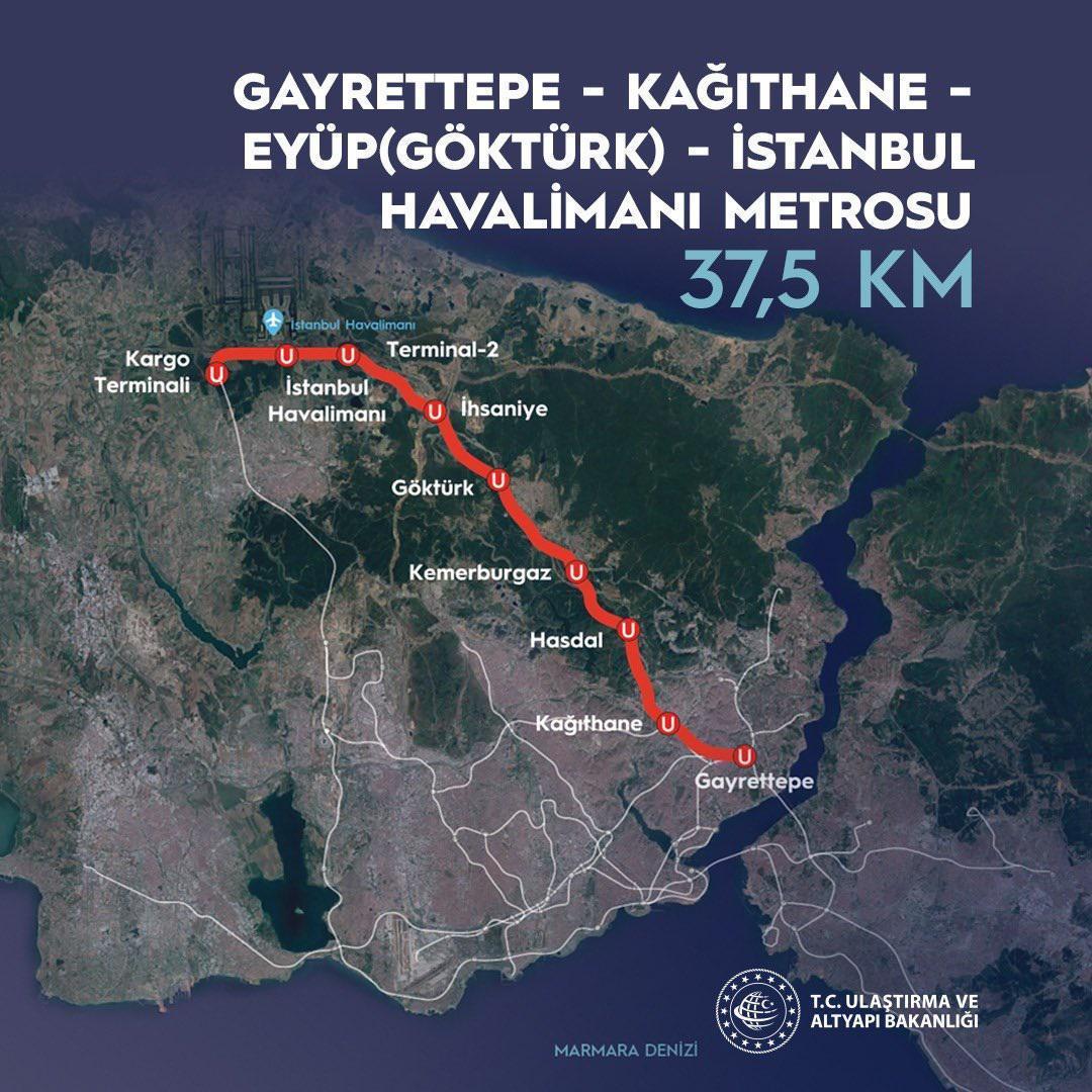 Bakan Karaismailoğlu test etti İstanbula metro müjdesi