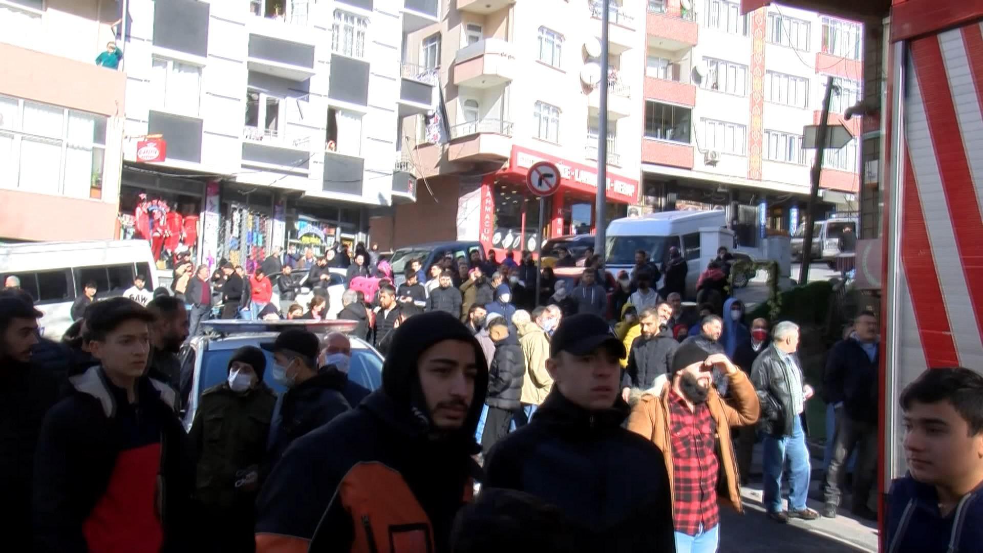 Son dakika: İstanbul Bağcılarda korku dolu anlar Bir anda patladı