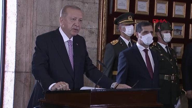 30 Ağustos Zafer Bayramı’nın 99. yıl dönümü Cumhurbaşkanı Erdoğan: Türkiye Cumhuriyeti Devleti emin ellerdedir