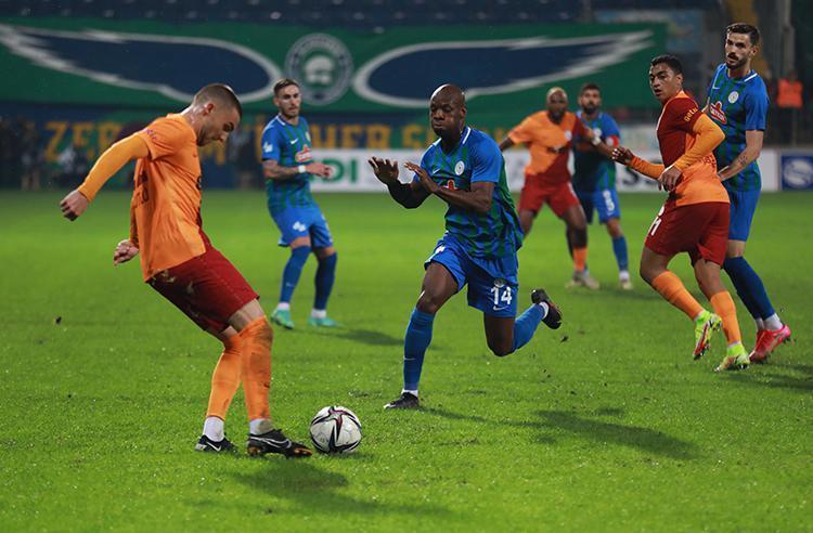Galatasaray son dakikada kazandı Rizesporu deplasmanda 3-2 yendi
