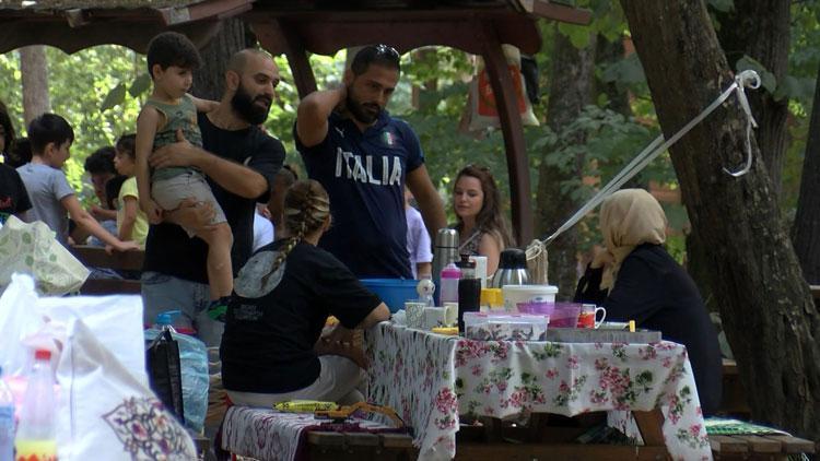 Piknikçiler Belgrad Ormanına akın etti